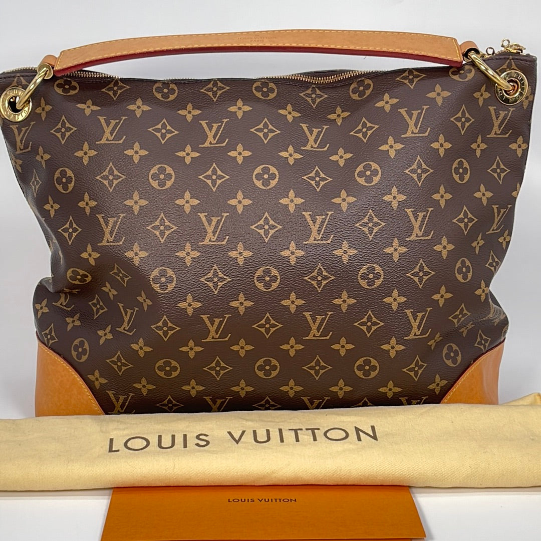 LOUIS VUITTON Shoulder Bag used Monogram Canvas Sully PM