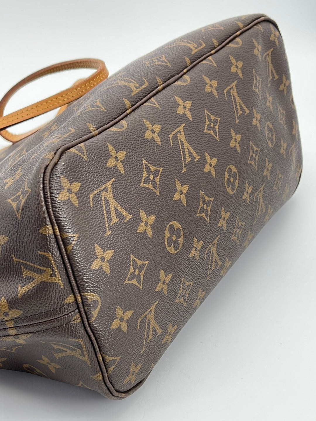 網上選購LOUIS VUITTON Pre-loved LOUIS VUITTON Neverfull MM monogram Mimosa  Shoulder bag tote bag PVC leather Brown 2023 系列