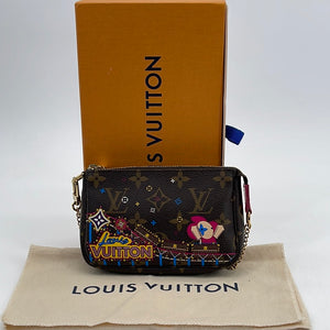 Louis Vuitton, Bags, Louis Vuitton Christmas 29 Limited Edition Mini  Pochette Accessoires