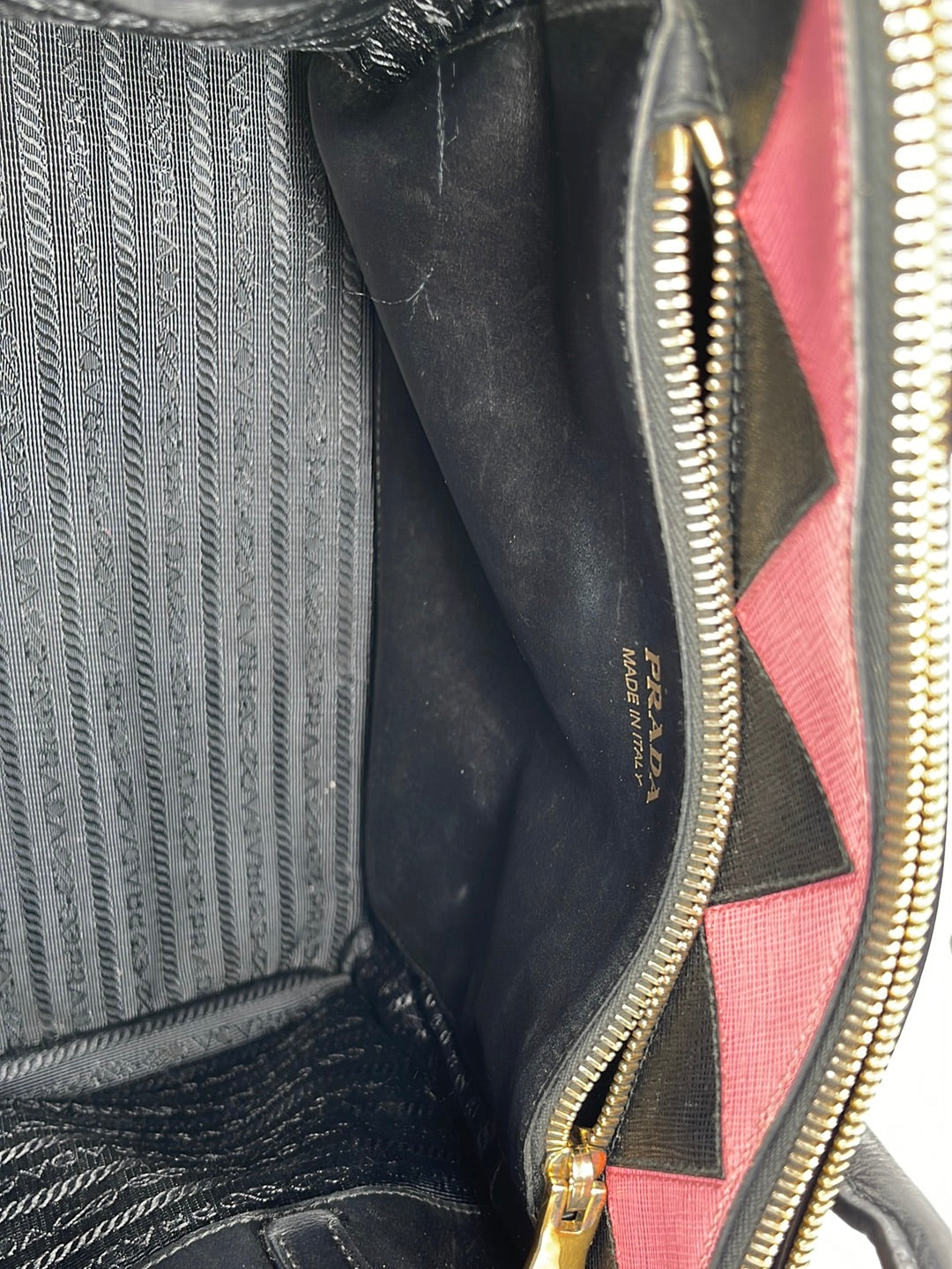 NWT AUTHENTIC Prada Galleria Saffiano Leather Double Zip Bag