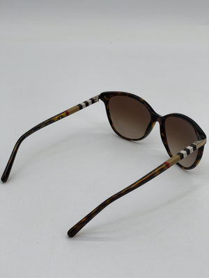 New Burberry Brown Tortoise Gradient Sunglasses DY11389365G 091024 H