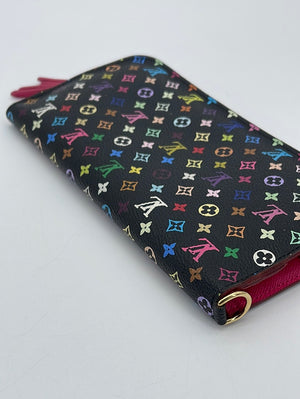 Preloved Louis Vuitton Multicolor Black Canvas Insolite Wallet Y796W38 040924 P