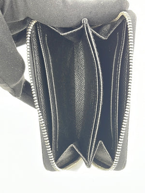 Louis Vuitton Damier Graphite Zippy Coin Change Purse Zip Around
