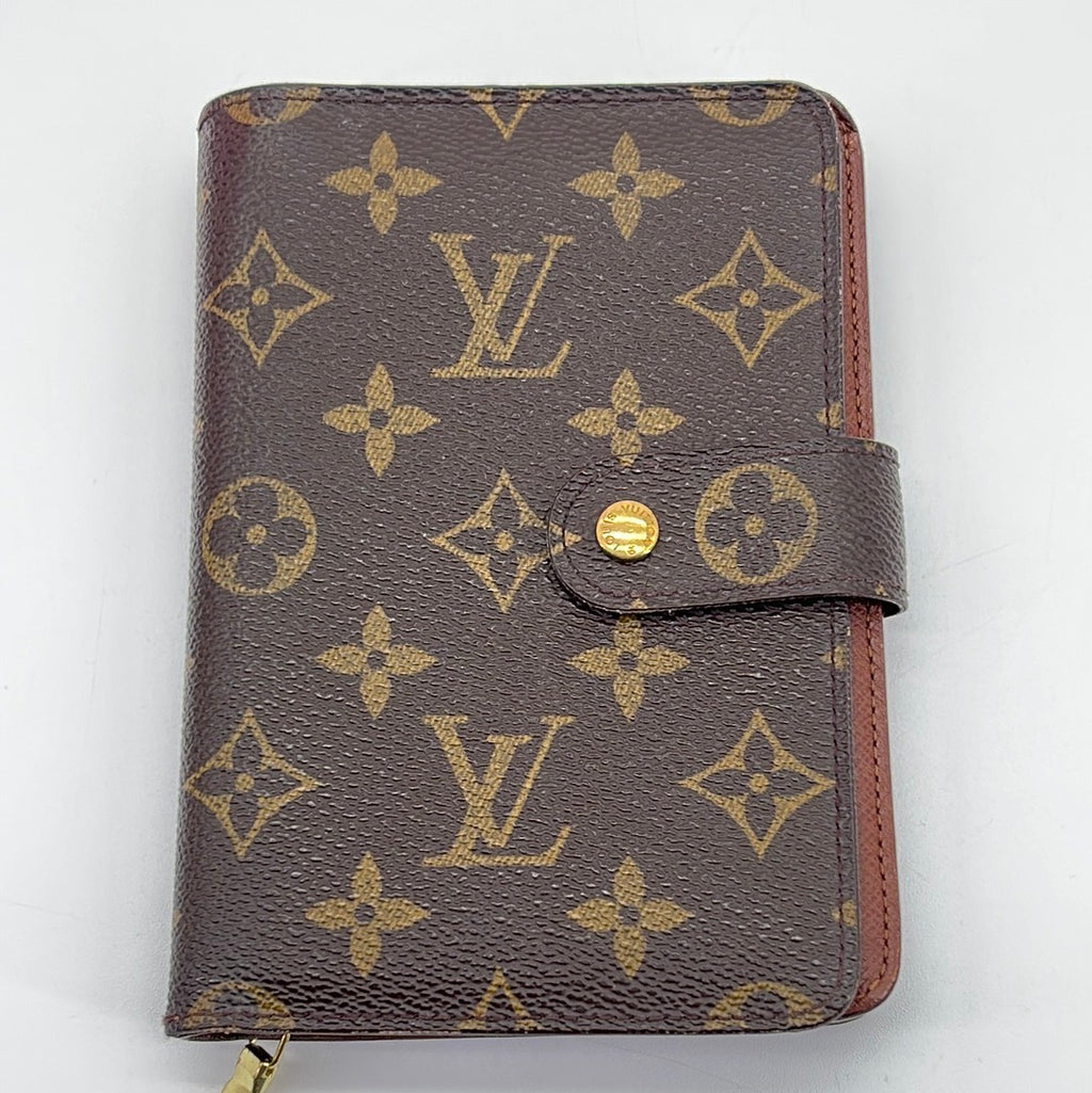 Preloved Louis Vuitton Monogram Porte Papier Zippe Bifold Wallet R89BWY6 040924 P