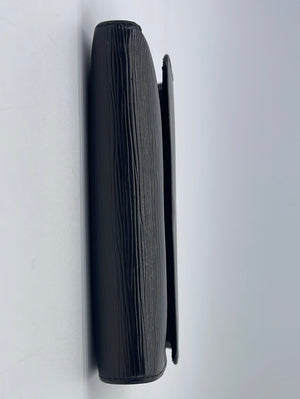 Preloved Louis Vuitton Black EPI Leather Porte Tresor Wallet SP0045 082323