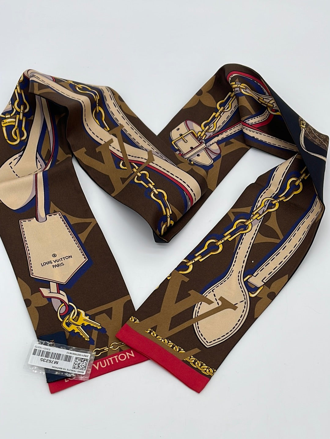 Louis Vuitton Ultimate Monogram BB Silk Scarf - Black Scarves and