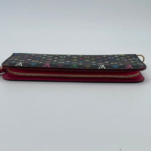 Preloved Louis Vuitton Multicolor Black Canvas Insolite Wallet Y796W38 040924 P