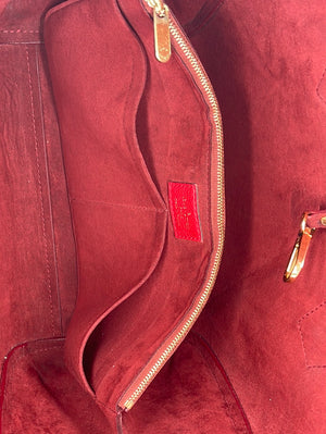 Louis Vuitton Kimono Handbag Red Leather ref.799011 - Joli Closet