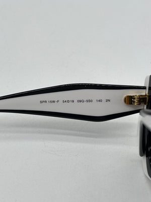 New Prada Black and White Sunglasses BP43531570 091024 H