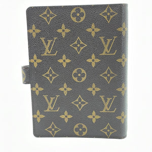 LOUIS VUITTON Monogram Agenda GM Day Planner Cover