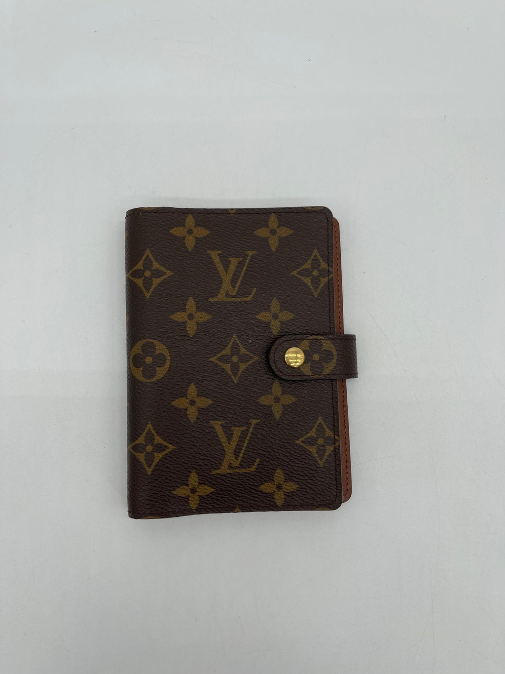 Preloved Louis Vuitton Monogram Agenda PM Day Planner Cover with Initials K.I. R63HT8T 090924 H