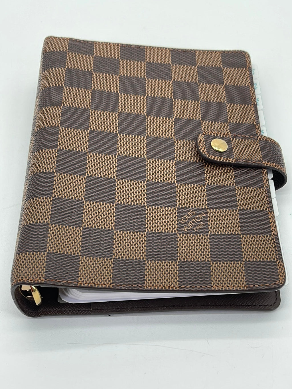 Preloved Louis Vuitton Damier Ebene Agenda MM Day Planner 69CKMMJ 040924 P