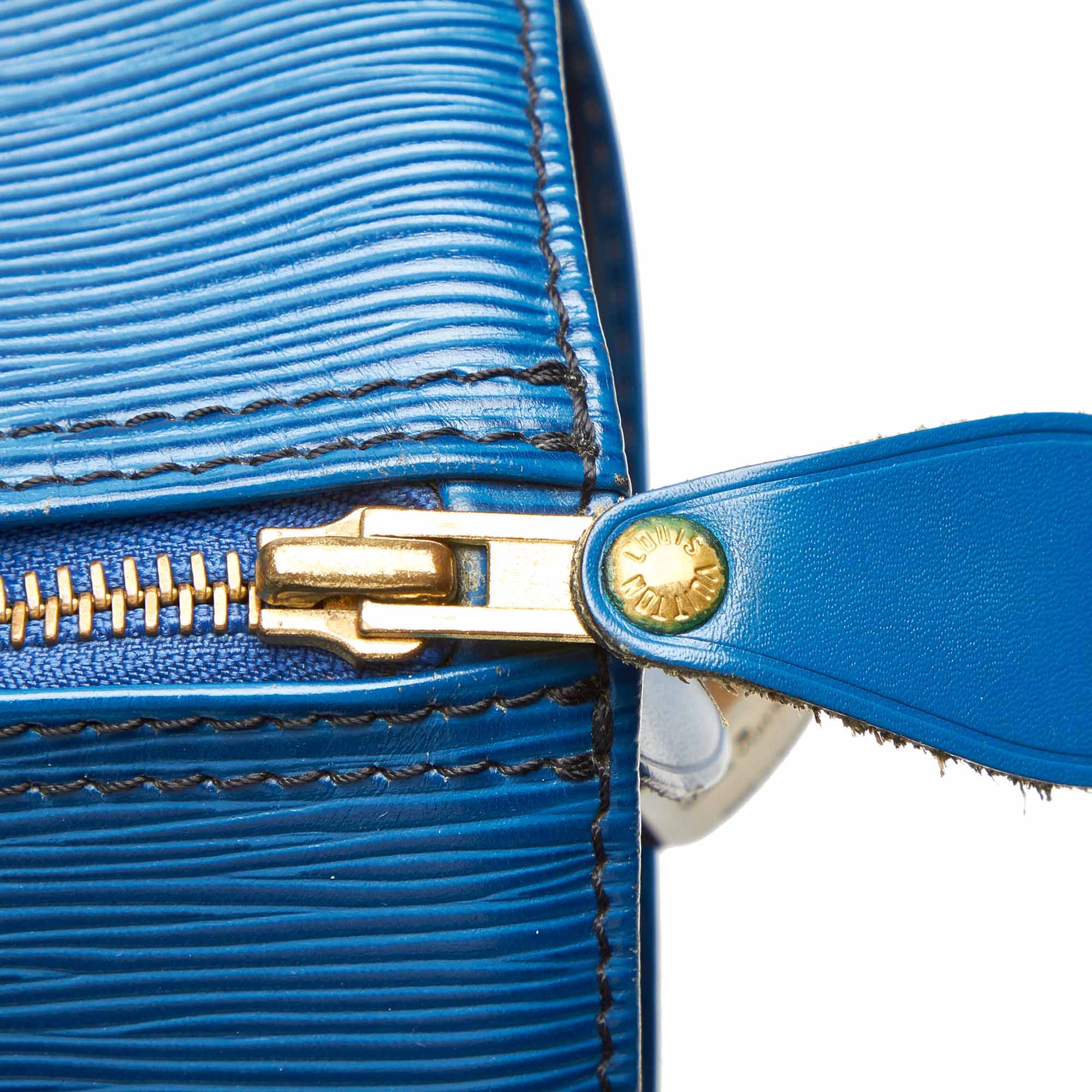 Preloved Louis Vuitton Blue Epi Speedy 30 Bag VI0932 060623 – KimmieBBags  LLC
