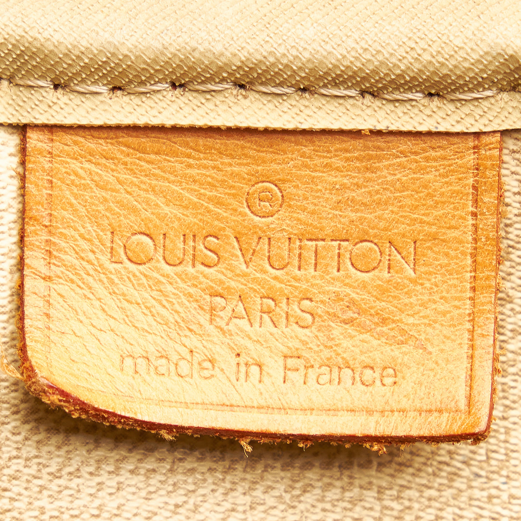LOUIS VUITTON DEAUVILLE Monogram handbag No.1153-e