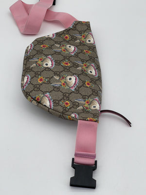 Preloved Gucci Children's GG Bunny Print Canvas Belt Waist Bag. 3B3DV49 081424 P