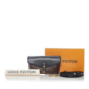 Louis Vuitton Padlock on Strap, Black