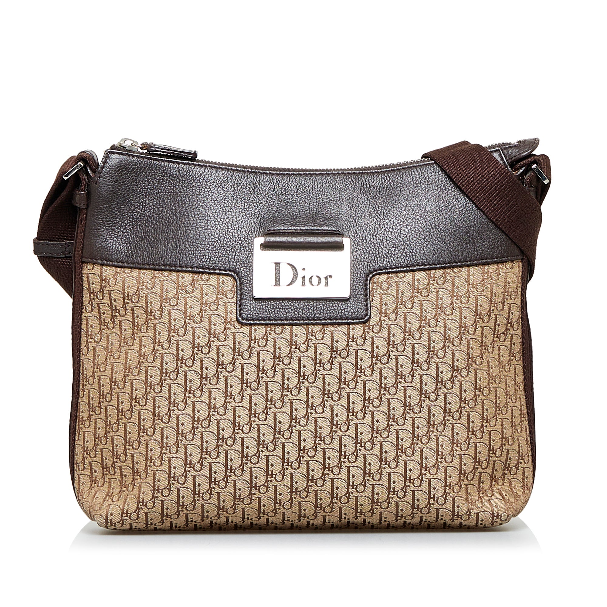 Christian Dior Diorissimo Saddle Bag - Black Shoulder Bags