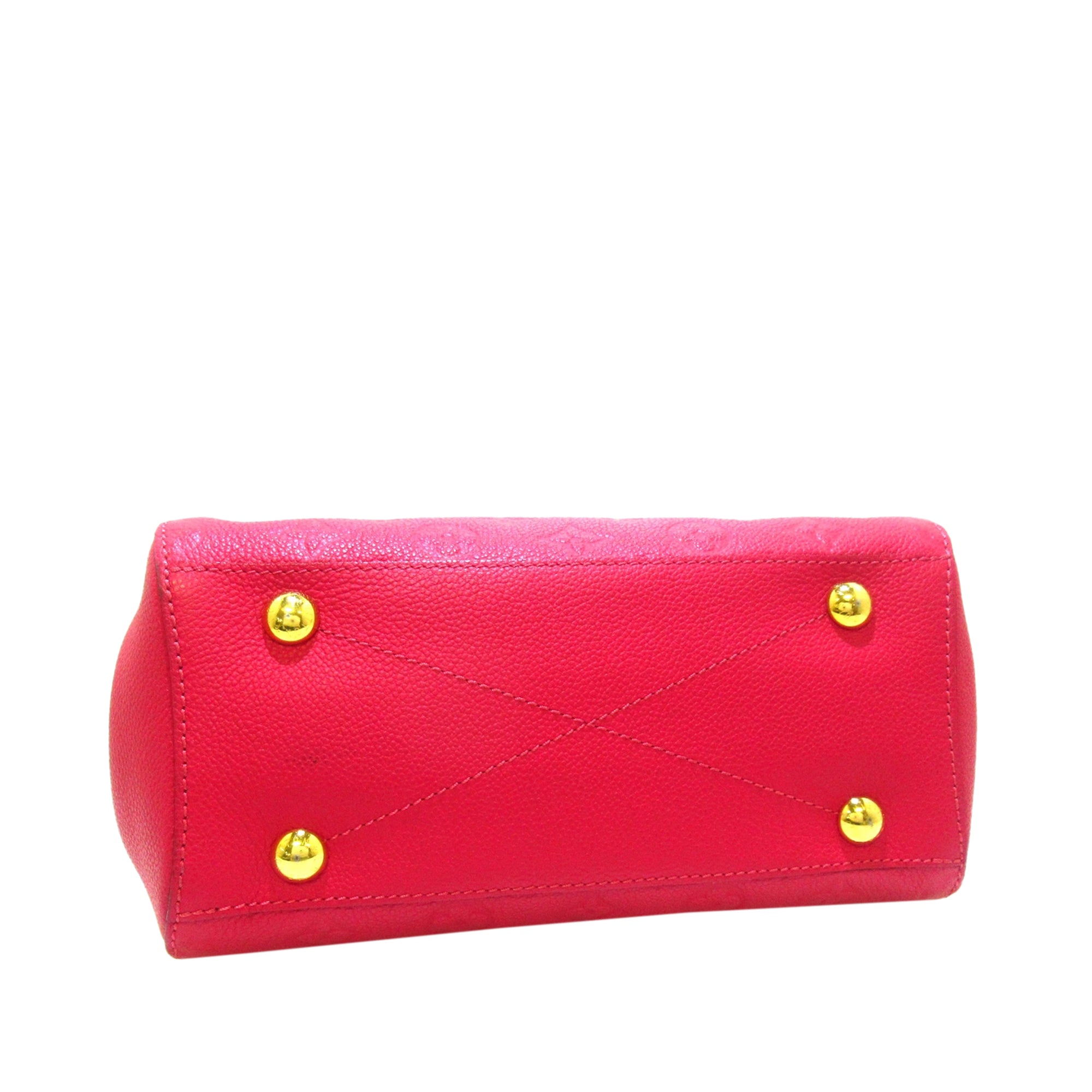 Preloved Louis Vuitton Montaigne BB Pink Empreinte Monogram Bag with C –  KimmieBBags LLC