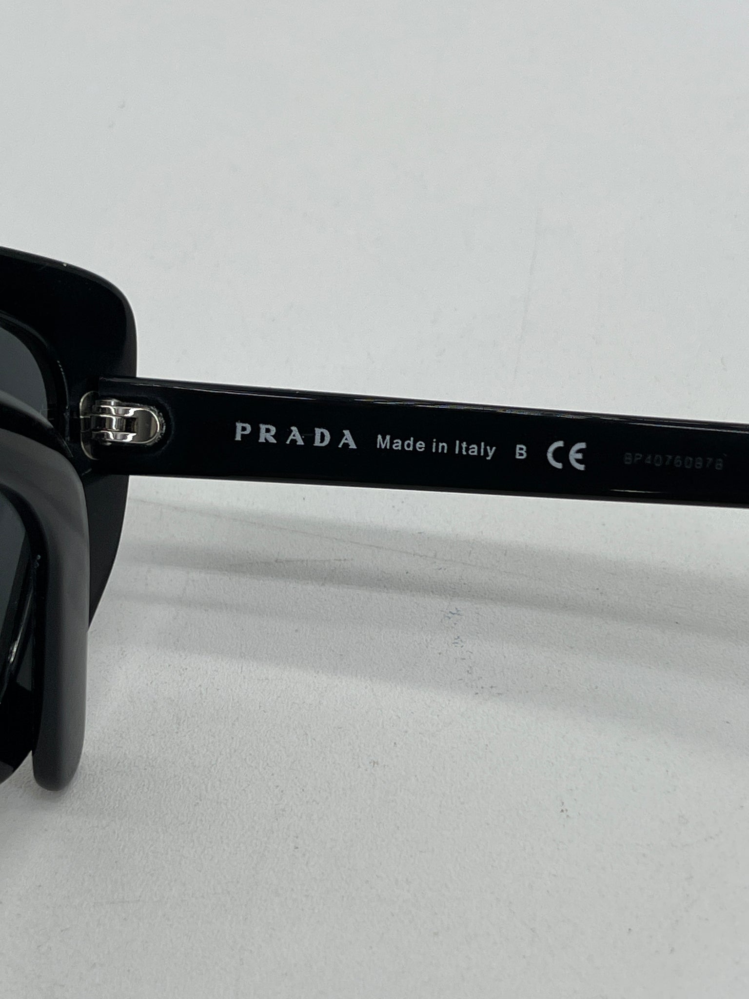 Preloved New Prada Black Cat Eye Sunglasses BP40760878 091124 H