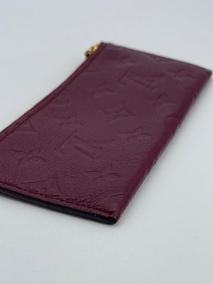 Preloved Louis Vuitton Plum Monogram Empreinte Portefeuille Curieuse Leather Wallet CA0125 092923