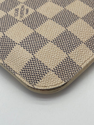 Preloved Louis Vuitton Damier Azur Neverfull Large Pouch SD2107 082323 –  KimmieBBags LLC