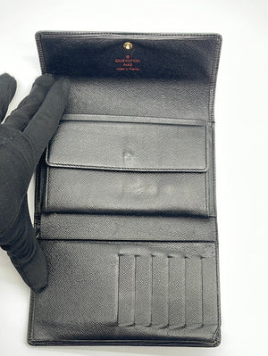 Preloved Louis Vuitton Black EPI Leather Porte Tresor Wallet SP0045 08 –  KimmieBBags LLC