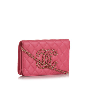 Chanel Boy Quilted Lambskin Wallet