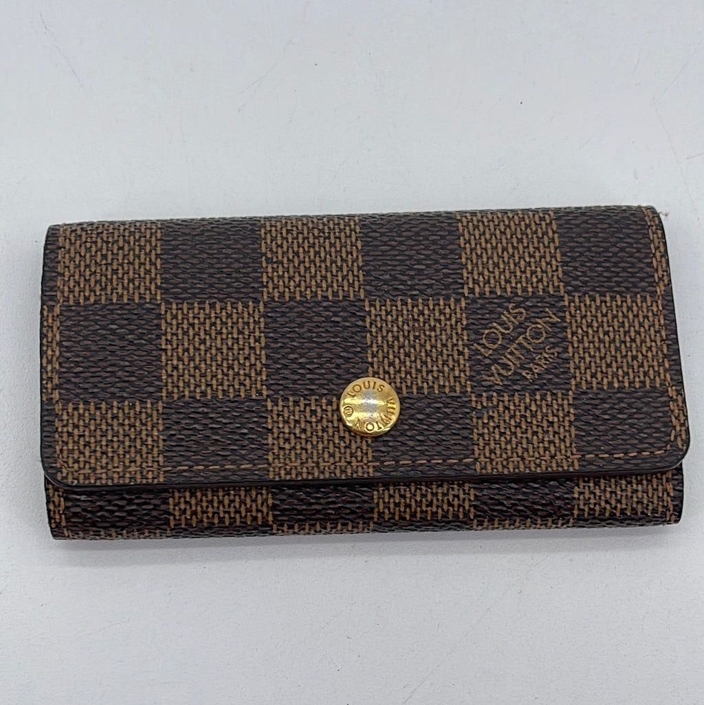 Preloved Louis Vuitton Damier Ebene 4 Key Holder (H) 8JJMGTQ 022324 H