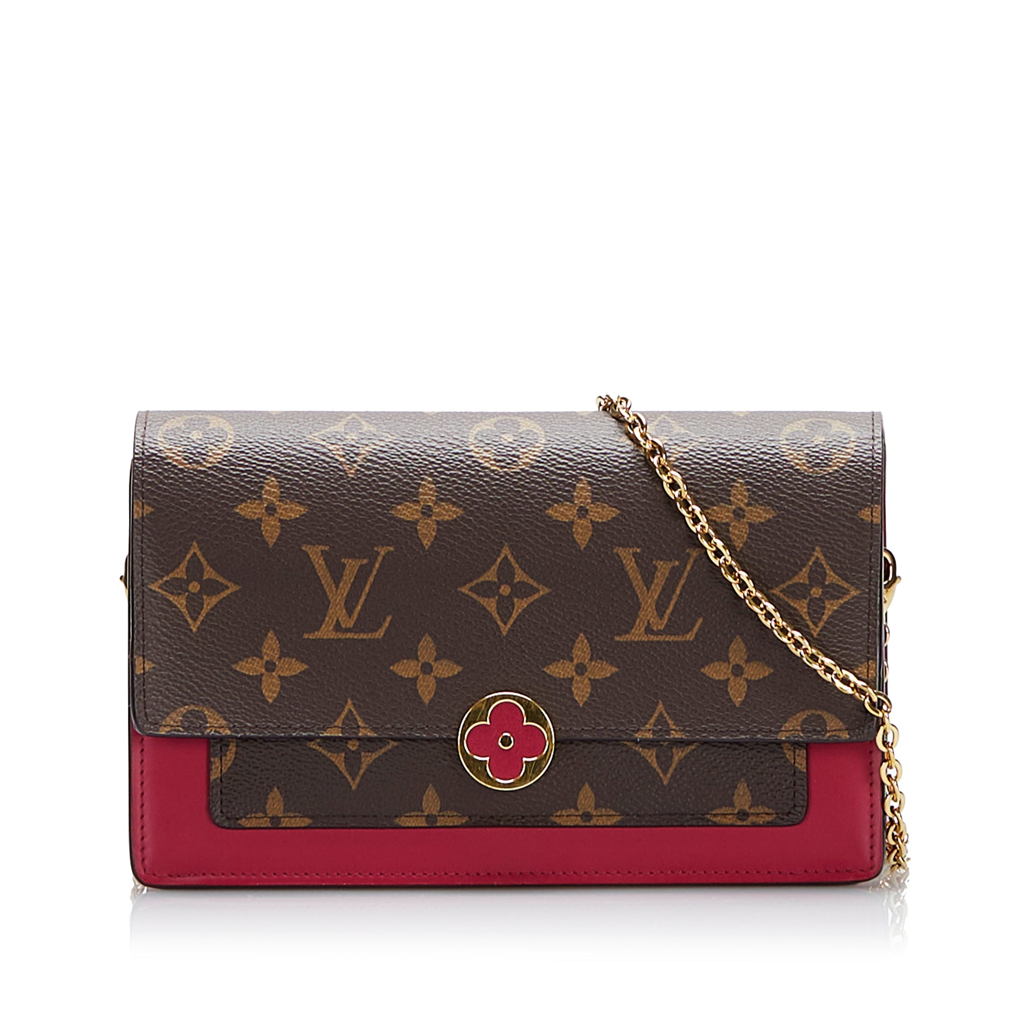 Louis Vuitton Flore Chain Wallet