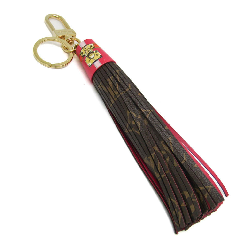 Preloved Louis Vuitton Monogram Tassel Bag Charm Red CX0128  051724