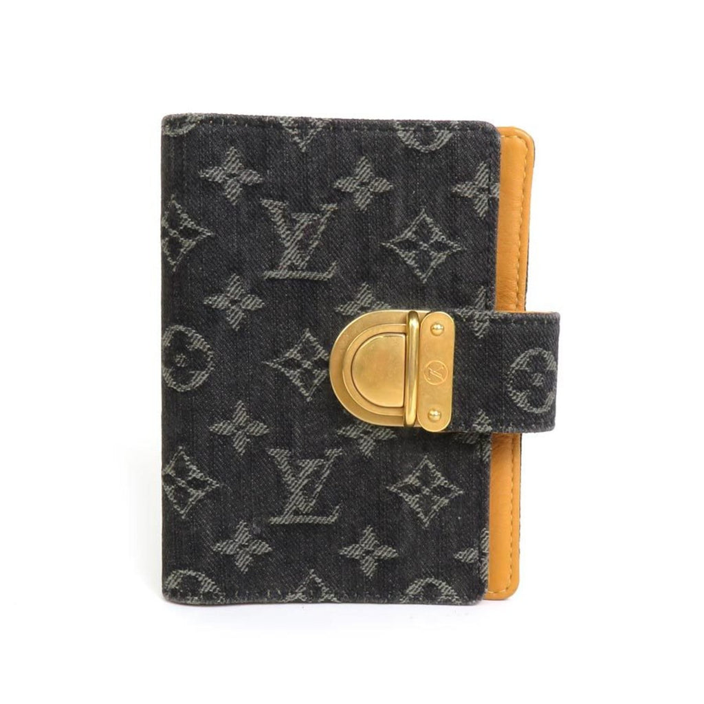 Preloved Louis Vuitton Denim Monogram Agenda PM TQJW44D 051724 G