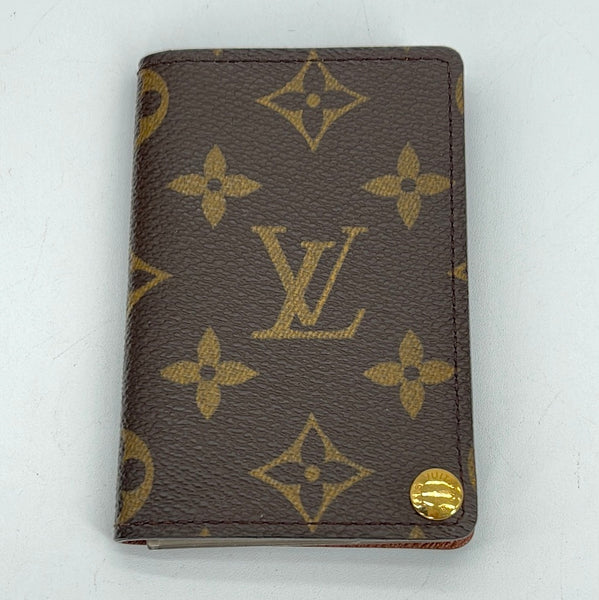PRELOVED Louis Vuitton Monogram Porte Billets Cartes Credit Pression C –  KimmieBBags LLC