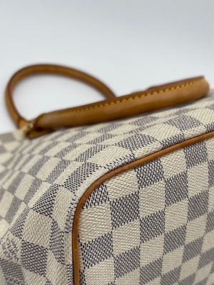 Louis Vuitton Pre-loved Damier Azur Saleya Gm