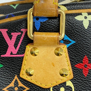 Preloved Louis Vuitton Black Multicolor Monogram Trouville Bag 7GHGJYQ 071624 G