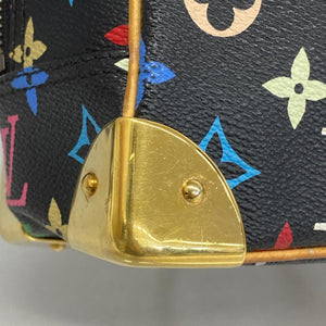 Preloved Louis Vuitton Black Multicolor Monogram Trouville Bag 7GHGJYQ 071624 G