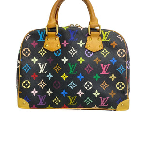 Preloved Louis Vuitton Black Multicolor Monogram Trouville Bag 7GHGJYQ 071624 G