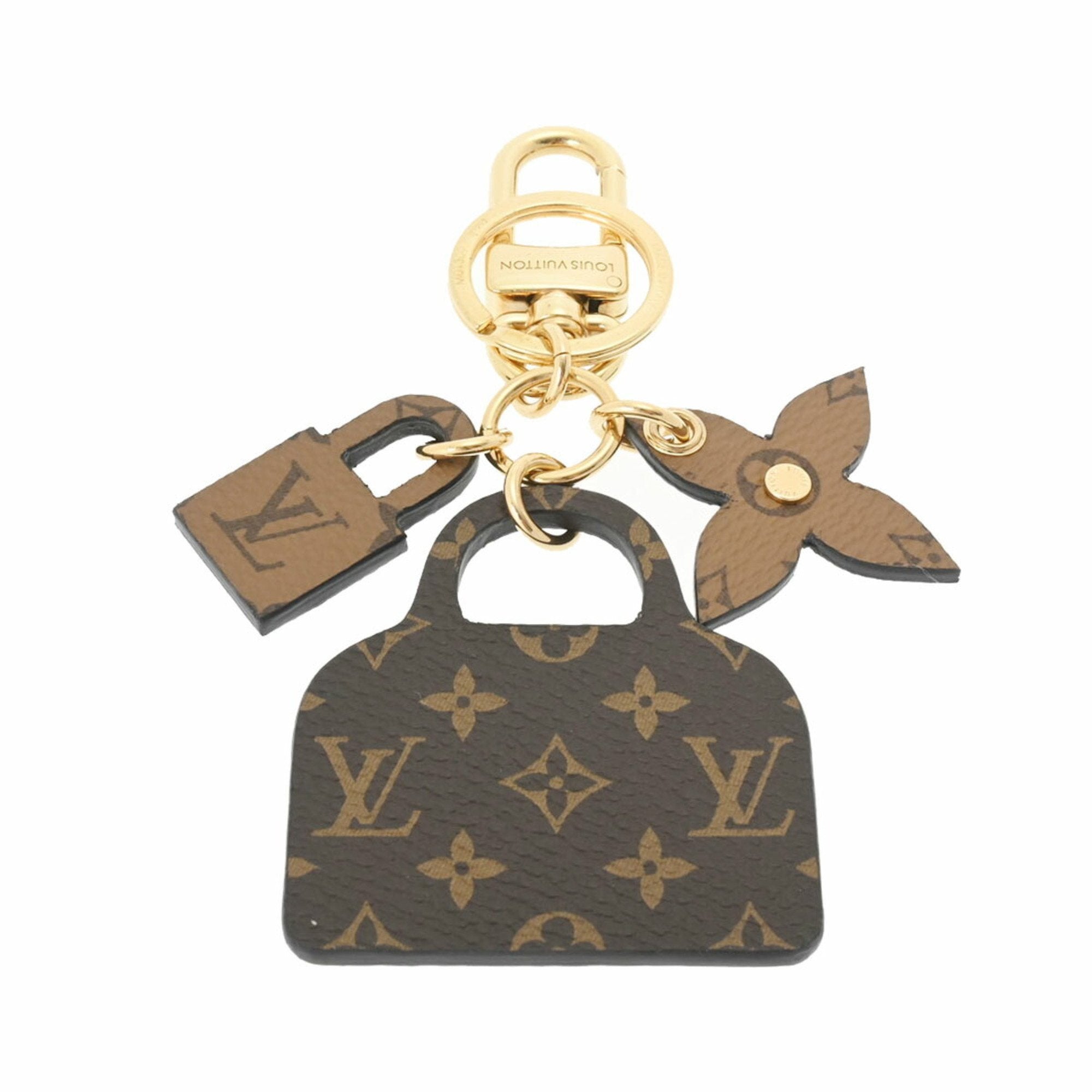 Preloved Louis Vuitton Alma Bag Charm/ Key Holder Monogram DI1213 073124 G