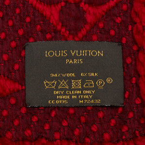 Preloved Louis Vuitton Logomania Wool Scarf CC0195 0702024 G