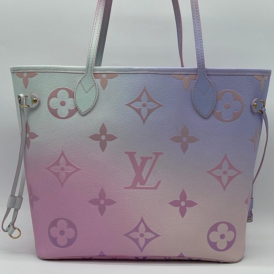 Louis Vuitton, Bags, Neverful Mm Sunrise Pastel Color Brand New