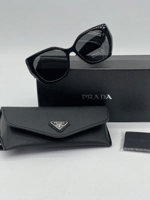 PRELOVED Prada Black Sunglasses with Black Lens. BP36294981 100224 H