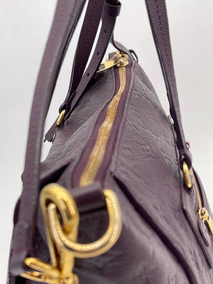 Preloved Louis Vuitton Purple Empriente Monogram Leather Lumineuse Han –  KimmieBBags LLC