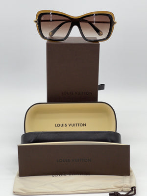 Preloved Louis Vuitton Brown Poppy Z0323E Sunglasses. M0193 091824 H