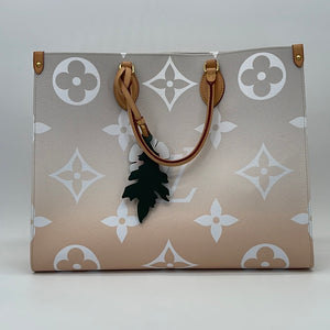 Louis Vuitton MONOGRAM GM ONTHEGO HANDBAG GIANT FLOWER PRINT