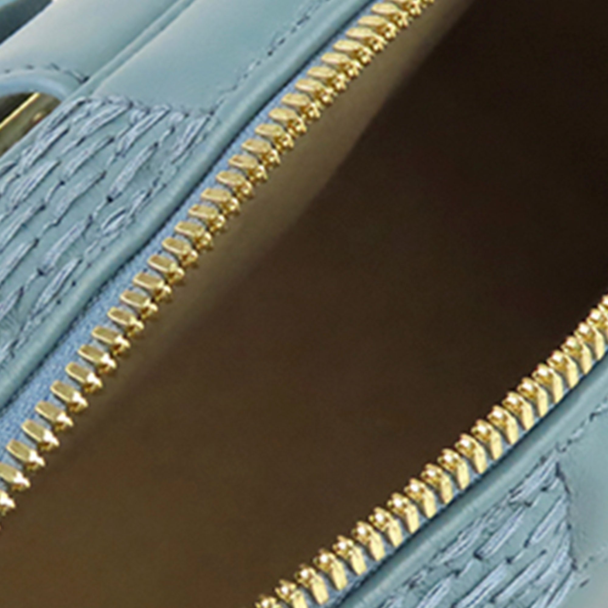 Louis Vuitton Troca PM Handbag Damier Quilt Sheepskin In Blue