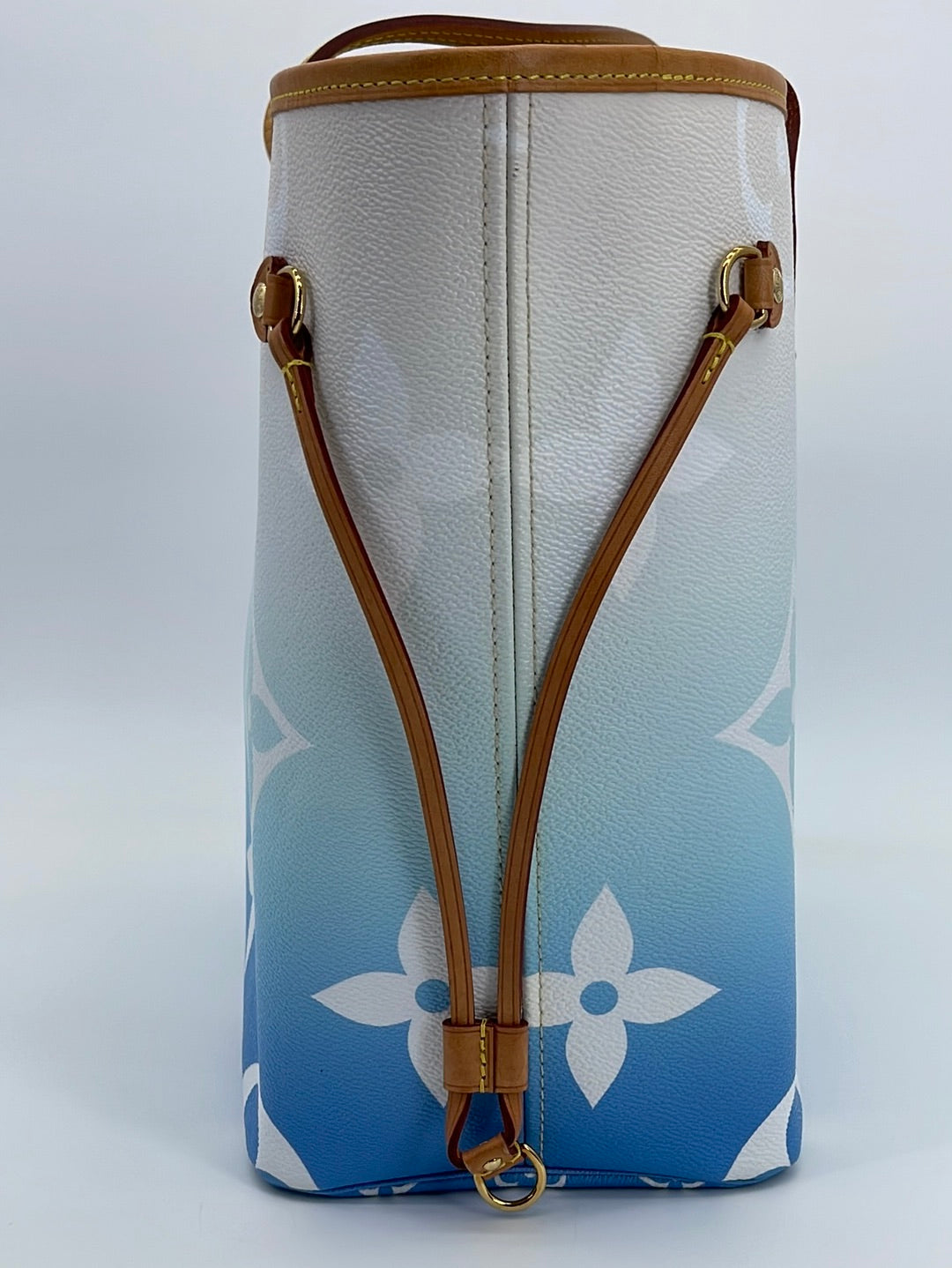 Louis Vuitton Blue Monogram By the Pool Neverfull MM with Pouch 23lk31 –  Bagriculture