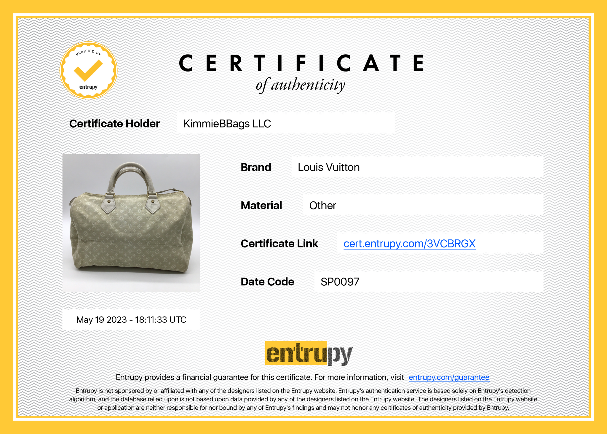 Louis Vuitton Brown Mini Lin Speedy 30 – FashionsZila
