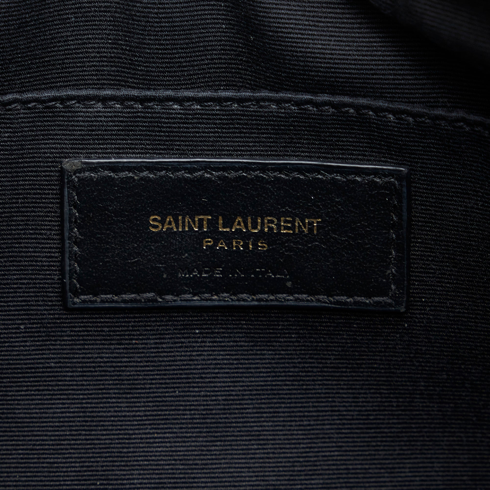 Saint Laurent Saint Laurent Ysl Lou Gue612544 0820 Calf-skin