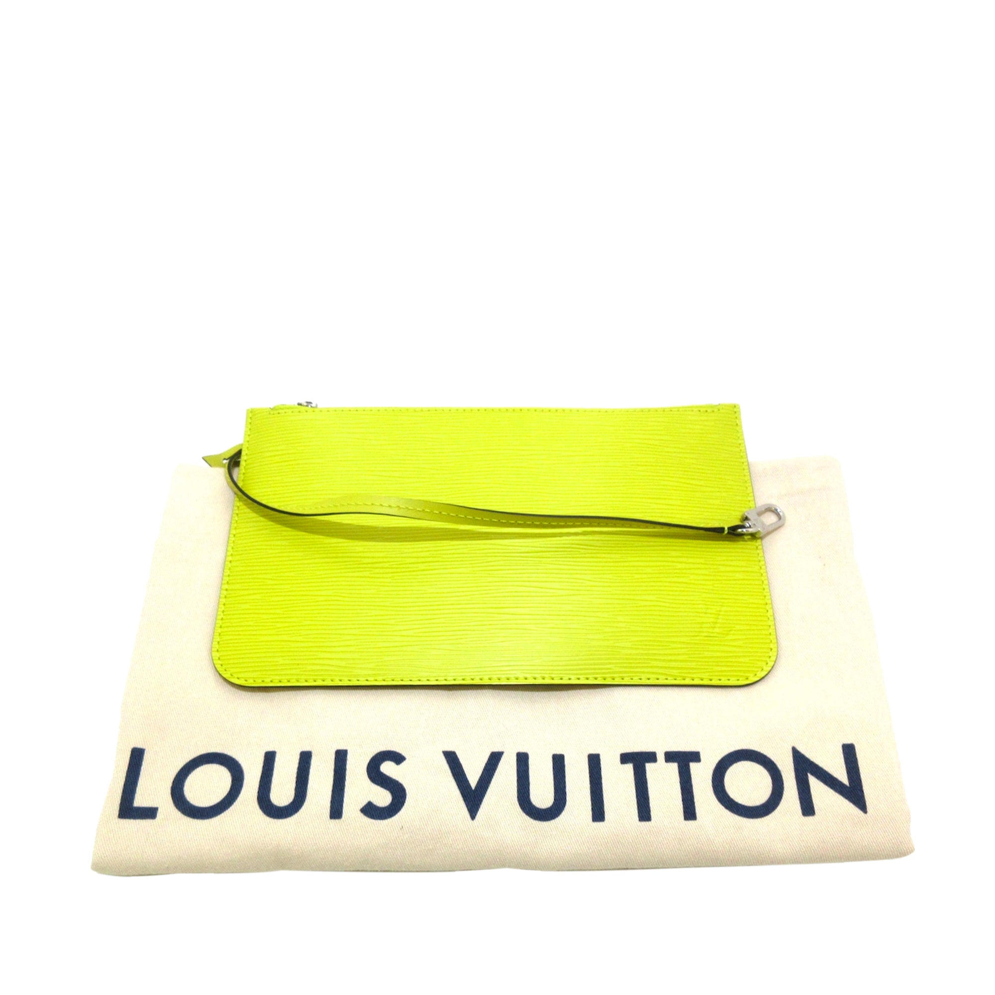 Louis Vuitton Neverfull MM Epi Yellow with pouch – Bagaholic