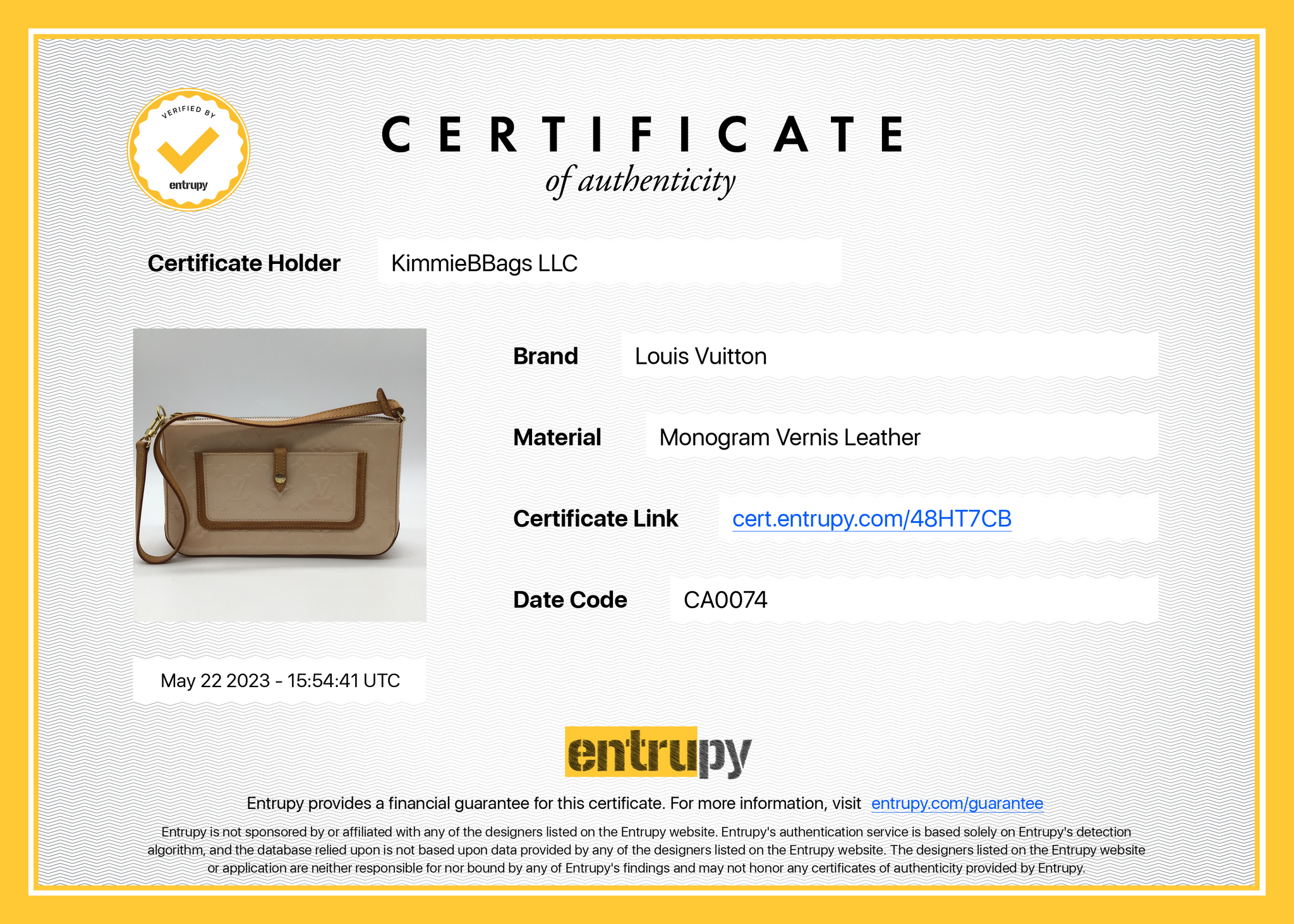 Louis Vuitton Vernis Mallory Square Bag - Brown Mini Bags, Handbags -  LOU230641