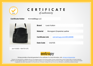 Louis Vuitton, Bags, Louis Vuitton Business Card Holder Monogram Empreinte  Leather Black